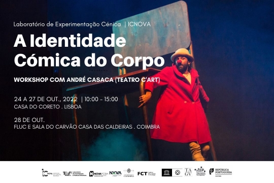 Andr Casaca Teatro Cart A Identidade C Mica Do Corpo Nova Fcsh