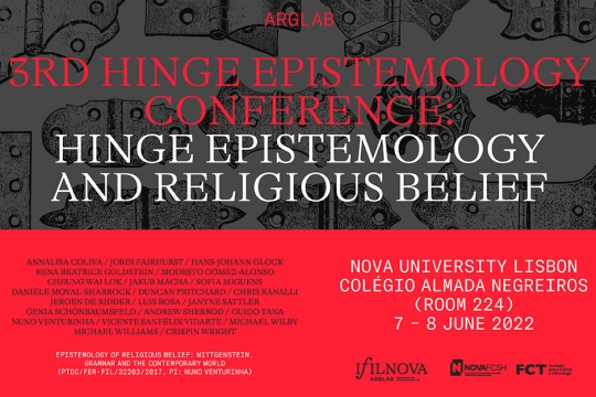 3rd Hinge Epistemology Conference: Hinge Epistemology and Religious Belief