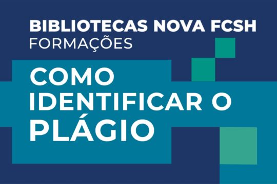 Sessão de formação sobre como identificar o plágio