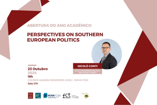 Abertura do Ano Académico "Perspectives on Southern European Politics"