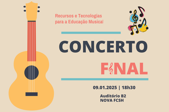 Concerto final do Mestrado em Ensino de Educação Musical