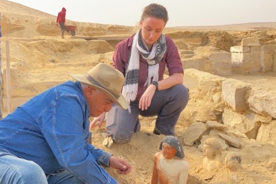 Zahi Hawass na NOVA para palestra sobre descobertas arqueológicas no Egito